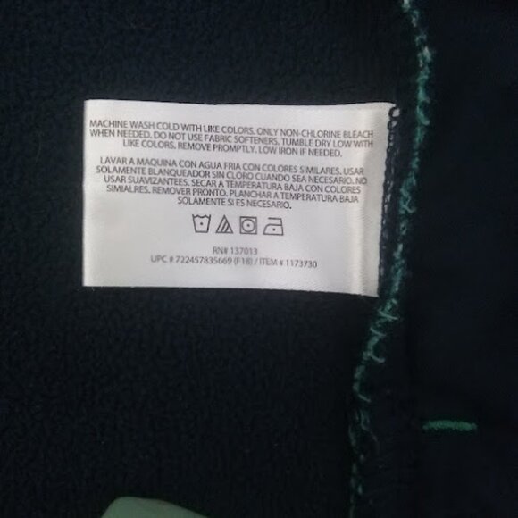 ORVIS | Womens Blue Teal Fleece Lined Plaid Flannel Shacket Snap Button Western - Picture 12 of 13